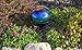 Lily's Home Glass Gazing Mirror Ball, Colorful and Shiny Addition to Any Garden or Home, Ideal As a Housewarming Gift, Sparkling Rainbow (12 Inches Diameter)