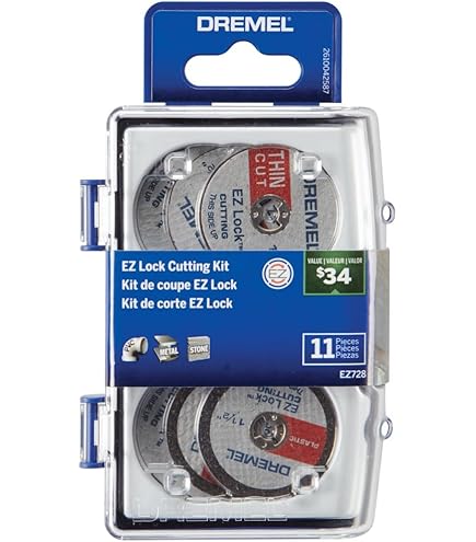 10-Piece Diamond Cutting Off Wheel Set – Mini Drill Discs For Rotary Tool Polishing