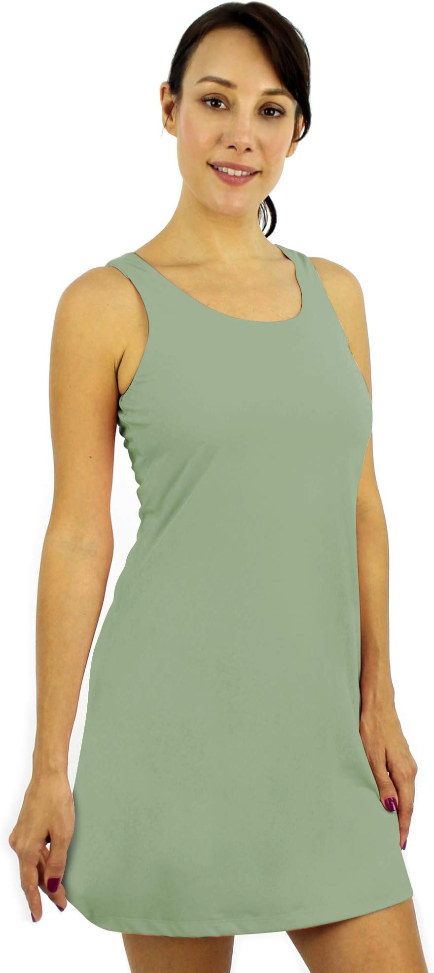 SAVALINO Women's Athletic Tennis Dress, Size XS-XL