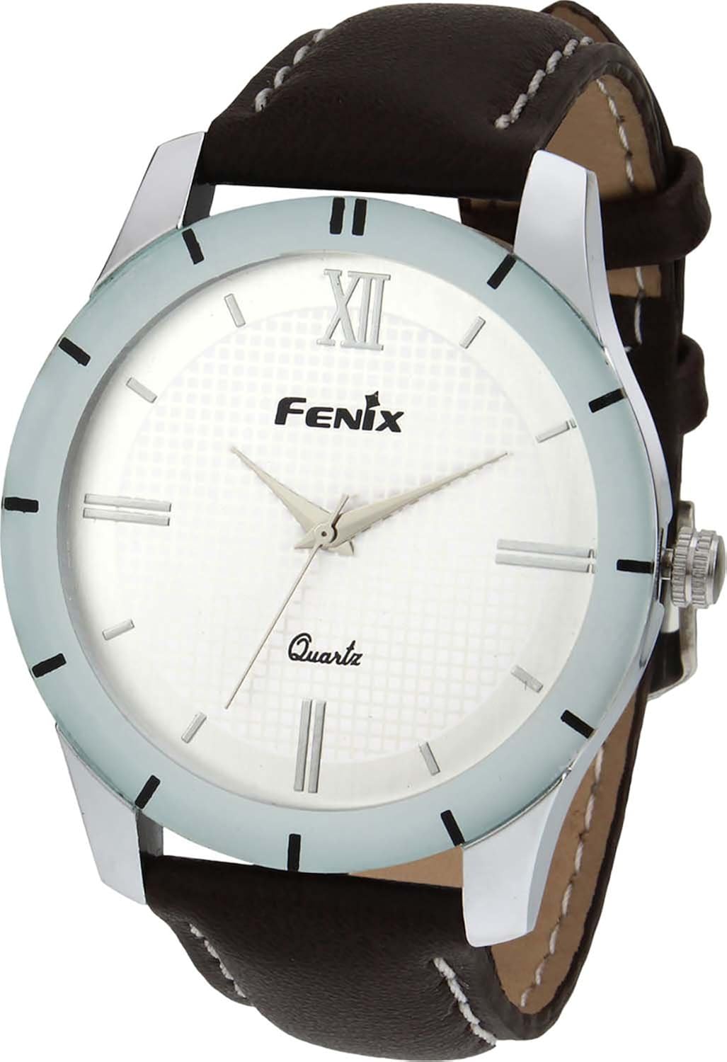 Fenix Analogue White Dial Men's Watch 