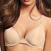 Maidenform Women's Comfort Devotion Memory Foam Extra Coverage Bra, Latte Lift, 36D
