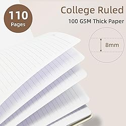 Stanoha Cute Spiral Notebook journal A4 Aesthetic