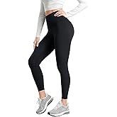 MXYMXY 25" High Waist Yoga Pants for Women – Quick Dry Sculpting Leggings Tummy Control Squat Proof Hidden Pocket for Running