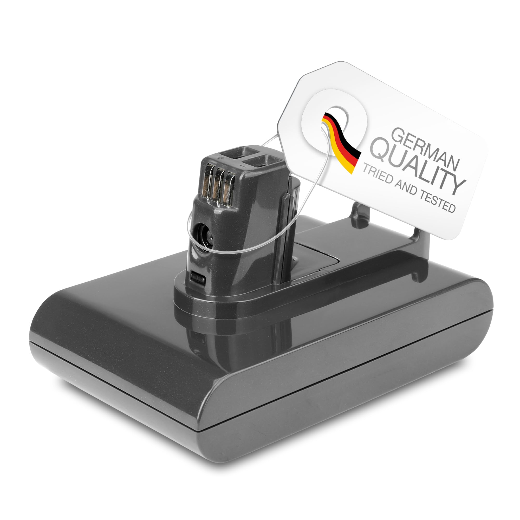 CELLONIC, Battery for Vacuum cleaner compatible with Dyson DC35, DC30, White, 17083-5010, 17183-01-03 (14.8V, 1500mAh) - Click-in battery