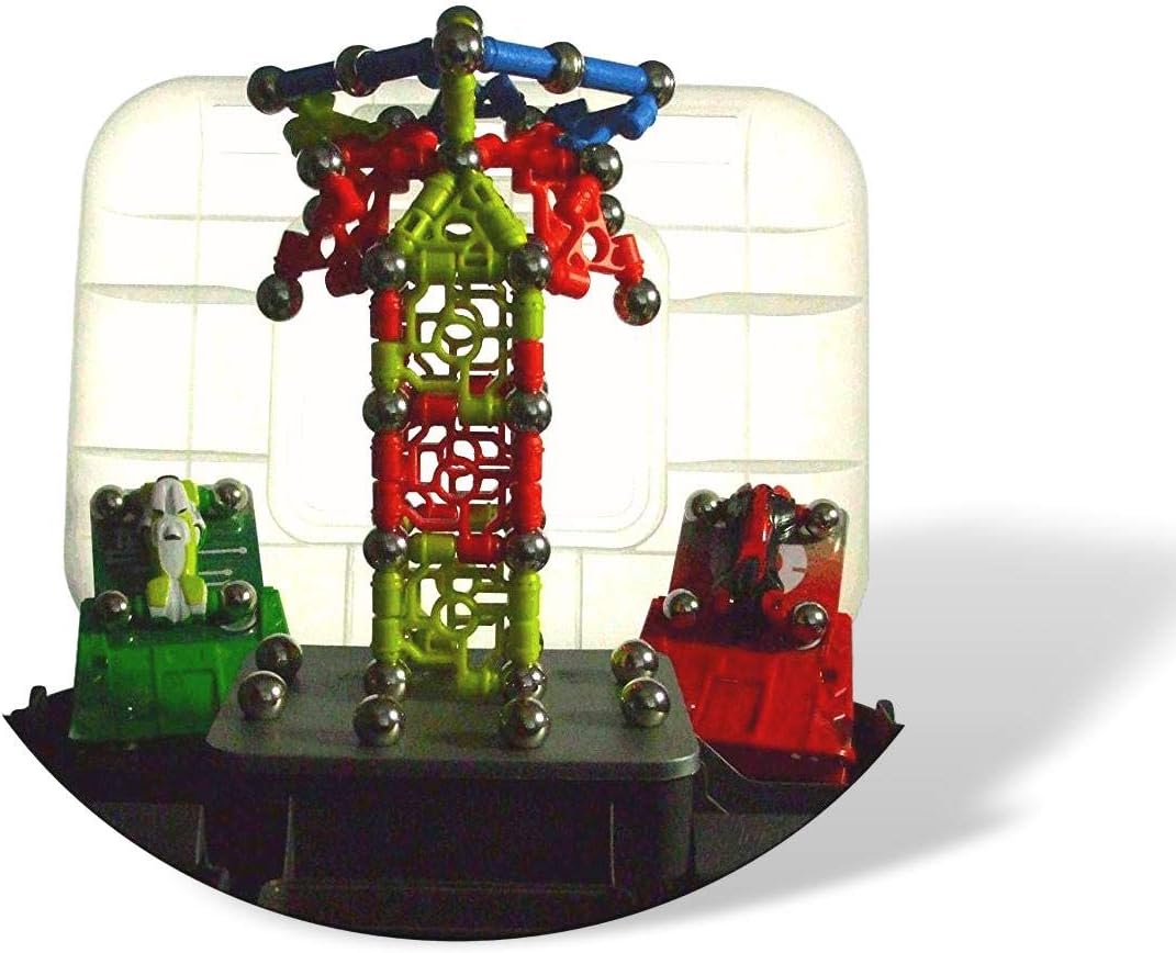 Magnext Building Kit - 78pc Set with Organizer Case & Building Platform