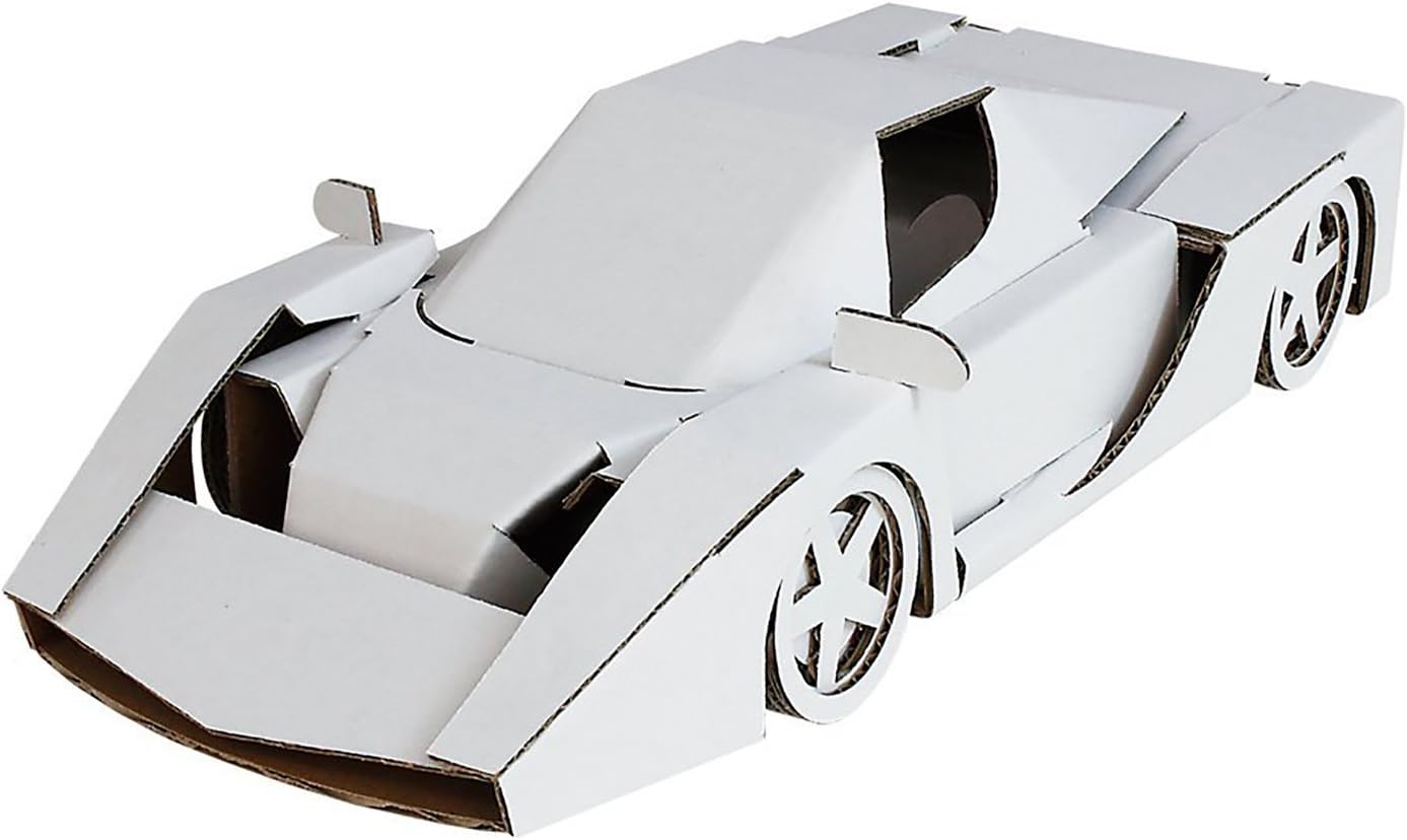 Amazon アピカ ダンボール工作 ダンモデc スーパーカー Danc Sc 文房具 オフィス用品 文房具 オフィス用品