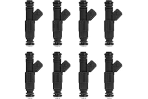 TA-VIGOR 8pcs 0280155931 12561462 Fuel Injector Compatible with Holden VT VX VU VY VZ V8 5.7L LS1 Gen 3 Commodore Calais SS, 4 Holes Fuel Injector Nozzle