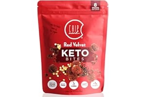 ChipMonk Keto Cookie Bites - Keto Snacks with Zero or Low Carb, Gluten-Free Keto Cookies, Nutritious, High Fat, Protein, Low Sugar Dessert Snack Foods for Ketogenic Diet or Diabetics, Macro Nutrition - 1 Pouch - 8 Bites