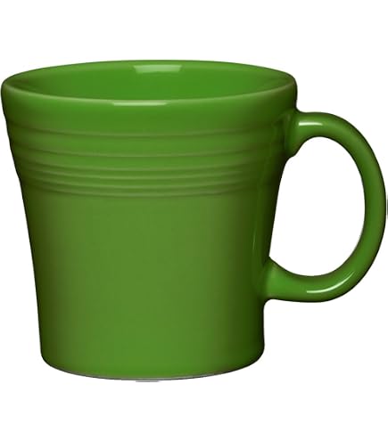 Amazon.com | Fiesta 16oz Stackable Mug  Durable Ceramic, Lead-Free,  Dishwasher/Microwave/Oven Safe  Made in USA - Scarlet: Coffee Cups & Mugs