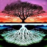 Iuhan  Full Drilled 5D Tree Diamond Painting Kits for Adults and Kids, DIY Life of Tree 5D Embroidery Paintings Rhinestone Diamond Painting Kits Pasted DIY Diamond Painting Cross (A)