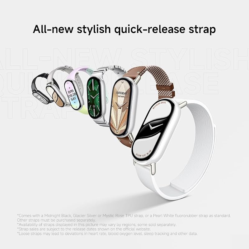 Smart Band 10, Bracelet Connecté, Autonomie 21 jours, noir