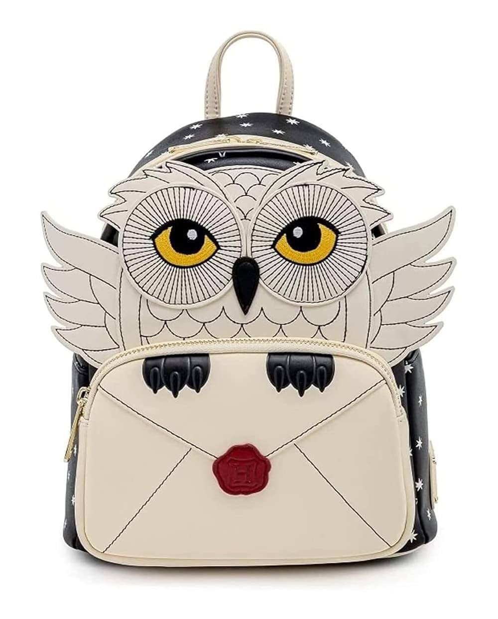 Loungefly Harry Potter Hedwig Howler Womens Double Strap Shoulder Bag