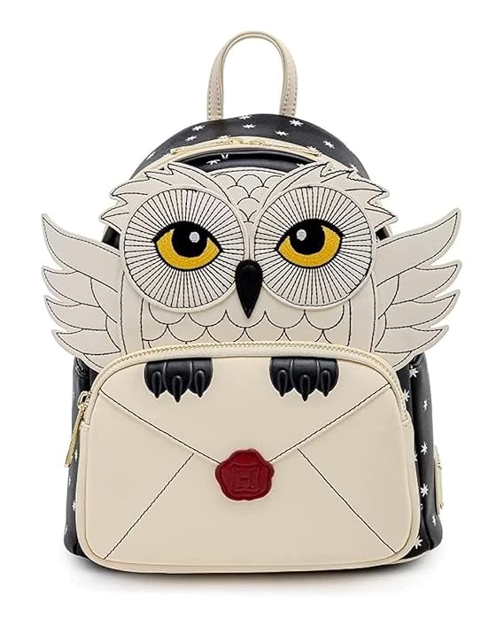 Loungefly Harry Potter Hedwig Howler Womens Double Strap Shoulder Bag
