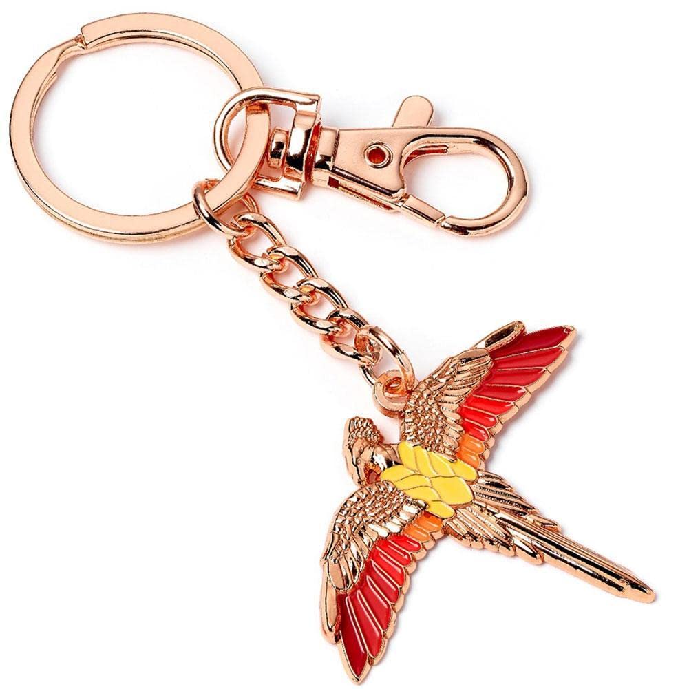 Harry Potter Official Fawkes Keyring by The Carat Shop