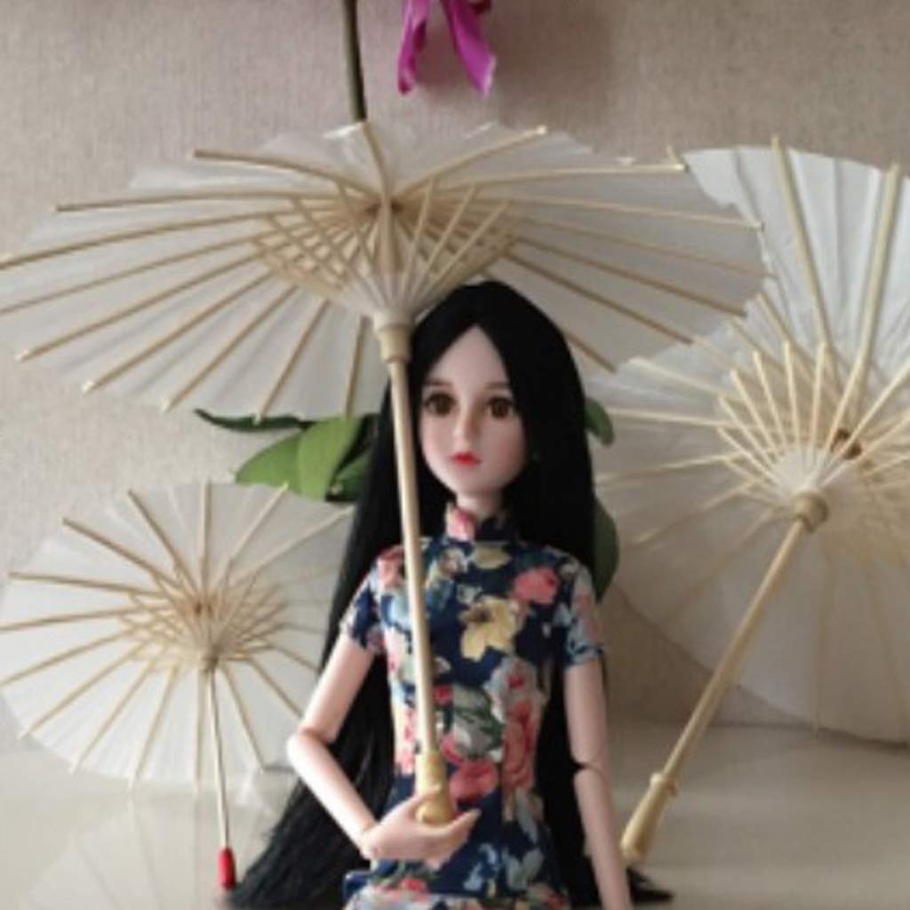 Mua ミニチュア紙傘 ドールかさ 人形の傘 油性傘 装飾プロジェクト 部屋装飾 ホワイト 全3サイズ L Tren Amazon Nhật Chinh Hang 21 Fado