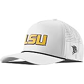 Branded Bills Officially Licensed x LSU Tigers 5-Panel Collection Gold Block PVC