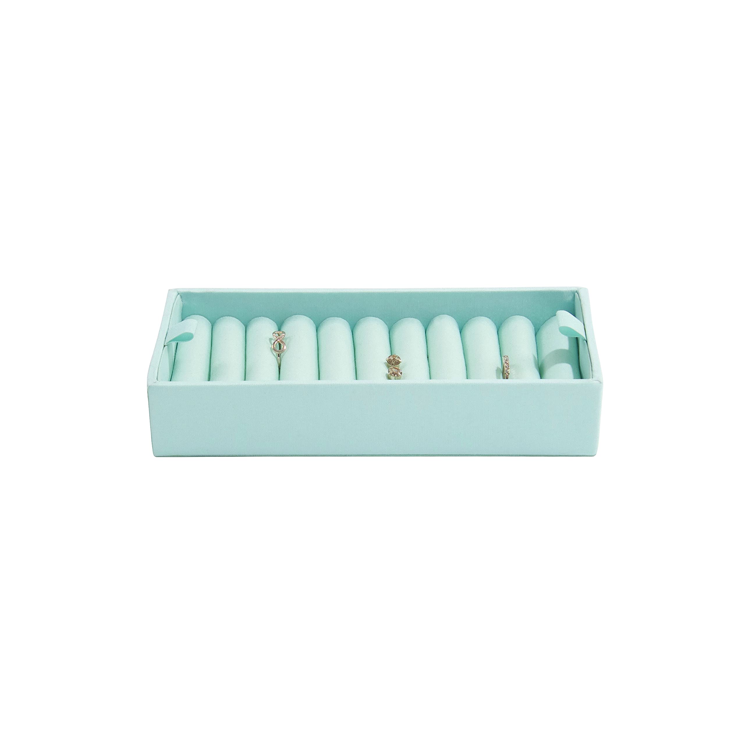 Stackers Mint Green Ring Holder for Dove Grey Stacker Jewellery Boxes