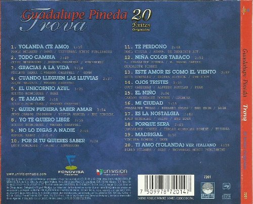 GUADALUPE PINEDA - 20 Exitos - Zortam Music