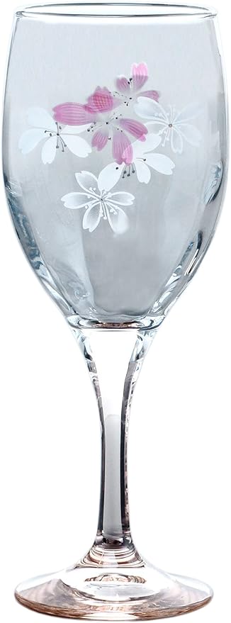 Amazon 東洋佐々木ガラス ワイングラス 桜柄 ピンク 250ml Sq pk サクラ ワイングラス オンライン通販