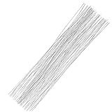 100 Pcs Floral Wire, 26 Gauge White Florist Wire