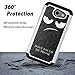 J3 Emerge Case, J3 Prime Case, J3 Mission / J3 Eclipse / J3 2017 / J3 Luna Pro / Sol 2 / Amp Prime 2 / Express Prime 2 Case, AUU High Impact Hard Hybrid Dual Layer Heavy Duty Case Armor Cover Case Don't Touch My Phone(Black)