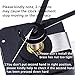 Mudder Long Spindle Quartz Clock movement, 1/2 Inch Maximum Dial Thickness, 9/10 Inch Total Shaft Length (Black)