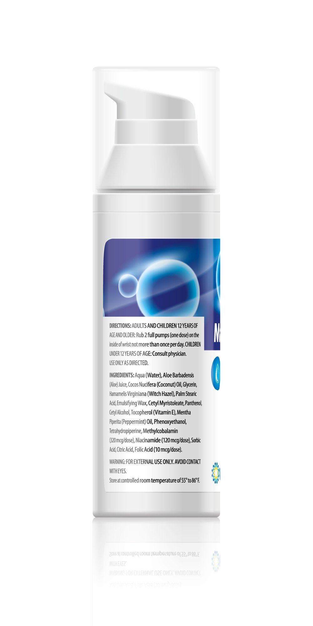 Vitamin B12 Cream Methyl B12, Methylcobalamin B12 1000 mcg for Healthy & Vibrant Skin, Powerful