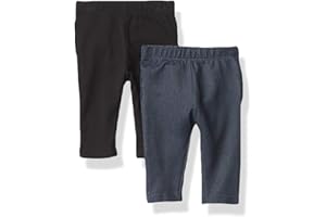 The Children's Place Baby Girls' and Newborn Knit Pull on Pants