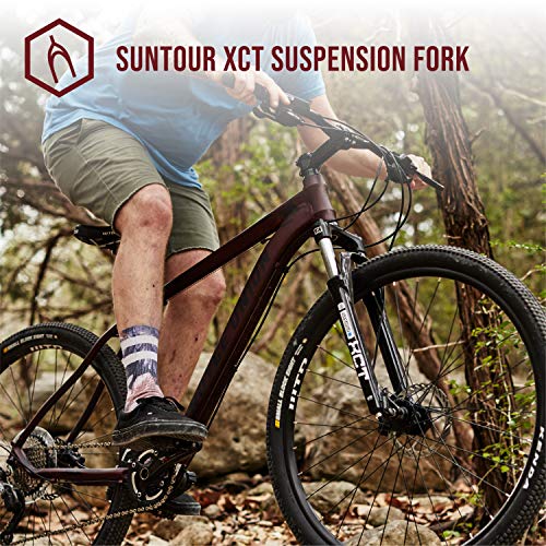 ROYCE UNION RHT Lightweight Aluminum Mountain Bike (Wine), 19 Inch