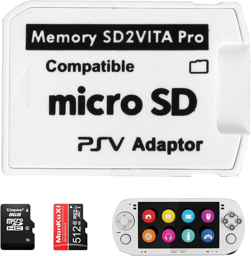 Aradoea SD2Vita 6.0 Memory Card Adapter for PSVita PSTV Enso 3.65 HENkaku