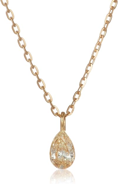 アガット Agete K18ダイヤモンドネックレス