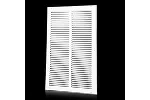 NATURE DU 14x20 Return Air Grille(Duct Opening Size),Air Return Vent Cover,Flat Vent Cover,Rejillas De Aire Acondicionado para Casa,Return Air Grilles,Outer Dimensions:15.75"Wx21.75"H(14"Wx20"H, Duct Opening)