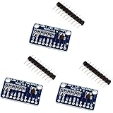 HiLetgo 3pcs ADS1115 16 Bit 16 Byte 4 Channel I2C IIC Analog-to-Digital ADC PGA Converter with Programmable Gain Amplifier Hi