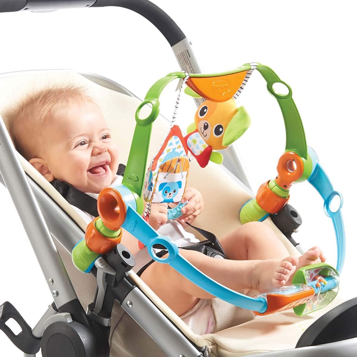 Arche Avec Hochets Des La Naissance Nacelles Et Cosi Clips De Fixation Universels Compatibles Avec Poussettes Tiny Love Arche D Activites Articulee Pour Bebe Sunny Stroll Bebe Puericulture Eveil Et Jouets Loclic Com