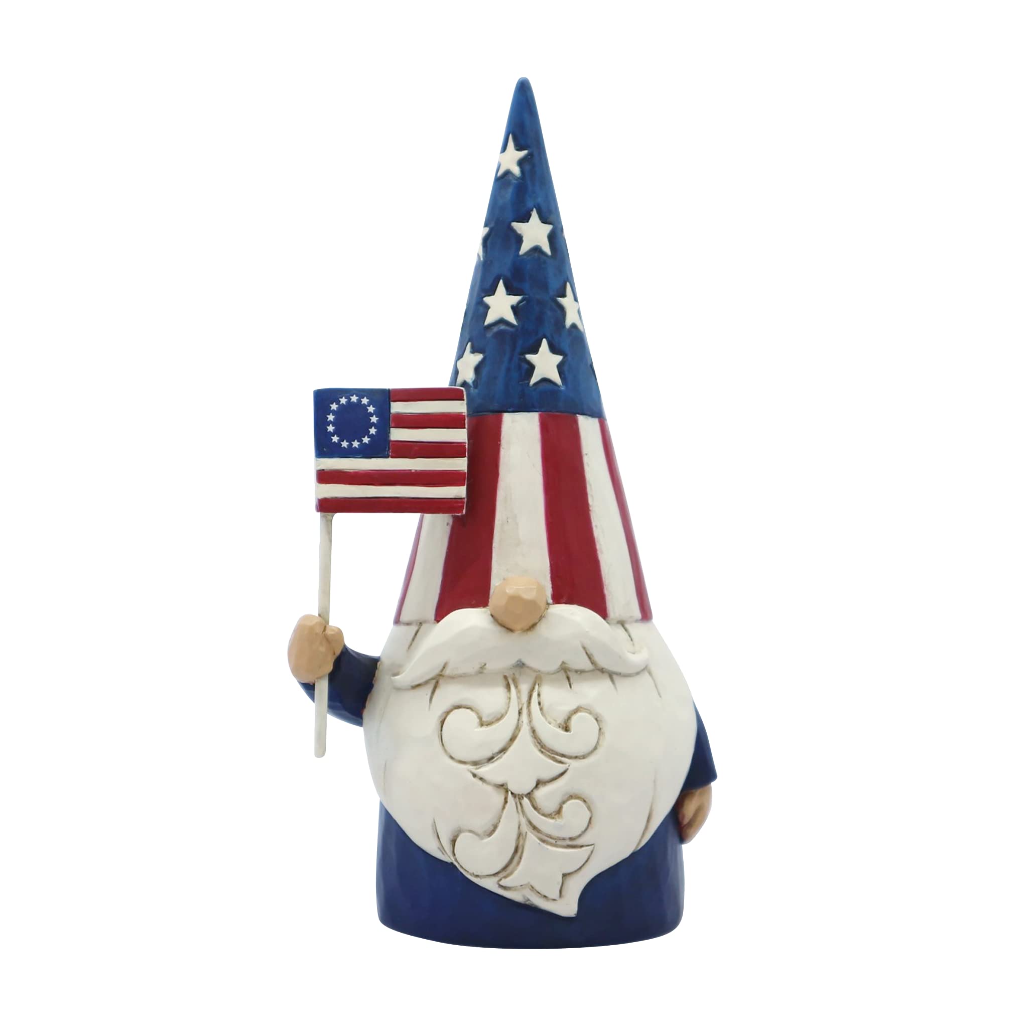 Enesco Jim Shore Heartwood Creek American Gnome Figurine 6008419