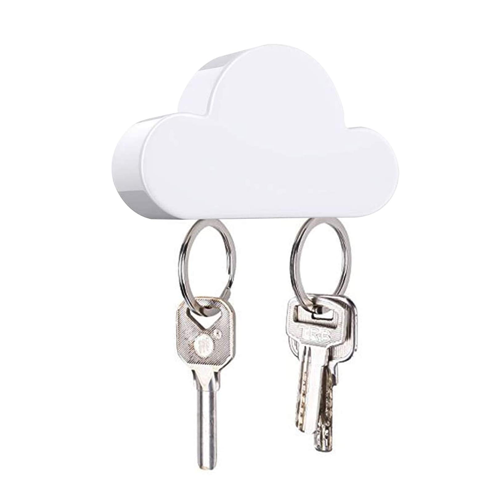 EQLEF Cloud Key Hook for Wall, Cloud Strong Magnetic Key Holder Adhesive Hook Keys Magnet Holder 1 PC(1)