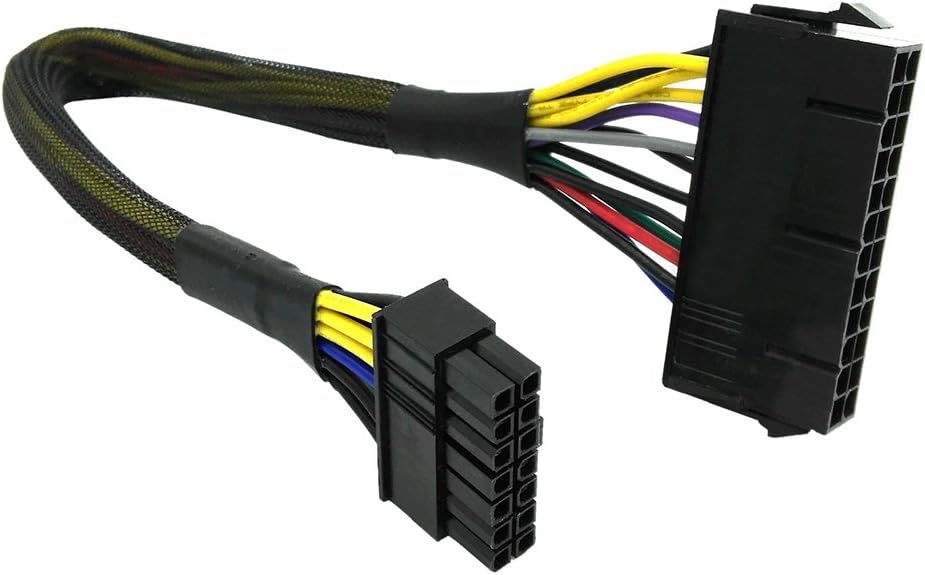 Hongfutong 24 Pin to 14 Pin PSU Adapter Cable Main Power Supply ATX Adapter Cable for Lenovo IBM