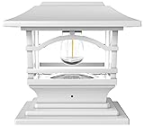 Davinci Lighting Edison Solar Outdoor Post Cap