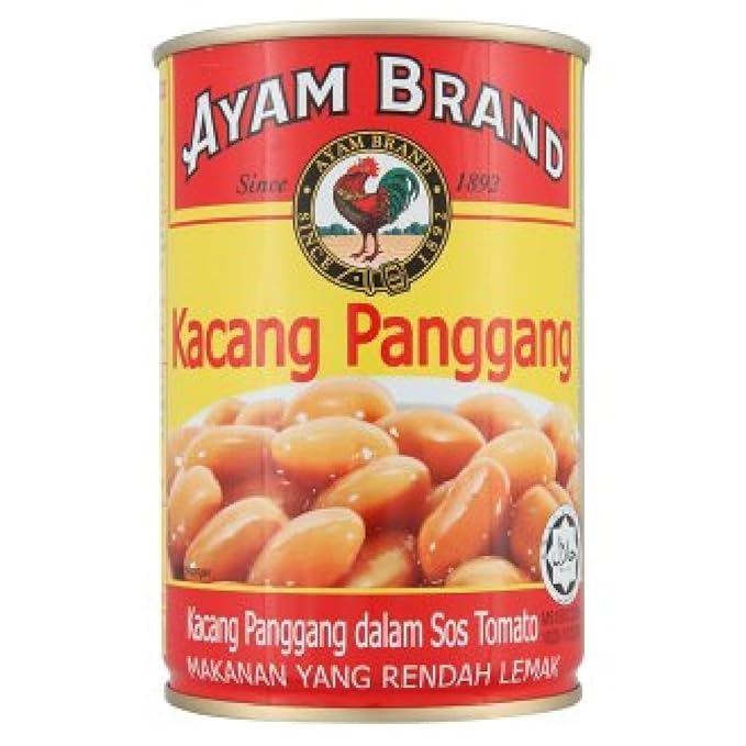 Amazon.com : Ayam Brand Baked Beans in Tomato Sauce 425g (628MART) (6