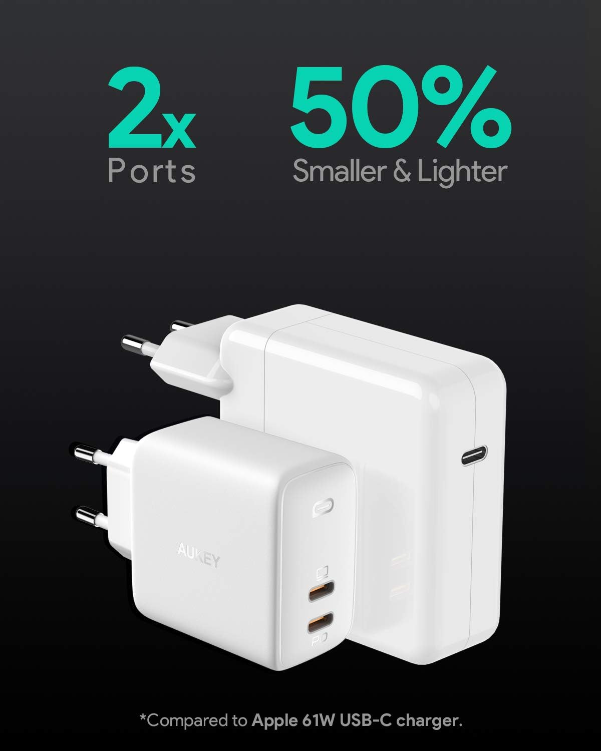 Amazon Prime - AUKEY Omnia USB C Ladegerät 65W Power Delivery 3.0 für nur 27,19€ Amazon Prime - AUKEY Omnia USB C Ladegerät 65W Power Delivery 3.0 für nur 27,19€
