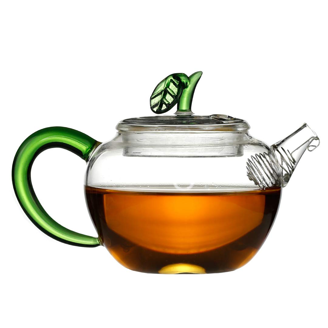Teiera In Vetro Teiere Brocche Vaso Di Zucca Fatto A Mano Resistente Al Calore In Stile Giapponese Pentola Di Emergenza Vaso Carino Filtro Teiera Kung Fu Tea Set 200Ml Prezzi offerta