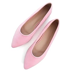 ChaiRong Zhou Casual Flats for Women Soft Suede