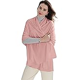VENVSBEE Shawl Wraps for Women - Soft Silky Lightweight Travel Scarf and Airplane Essentials Accessory
