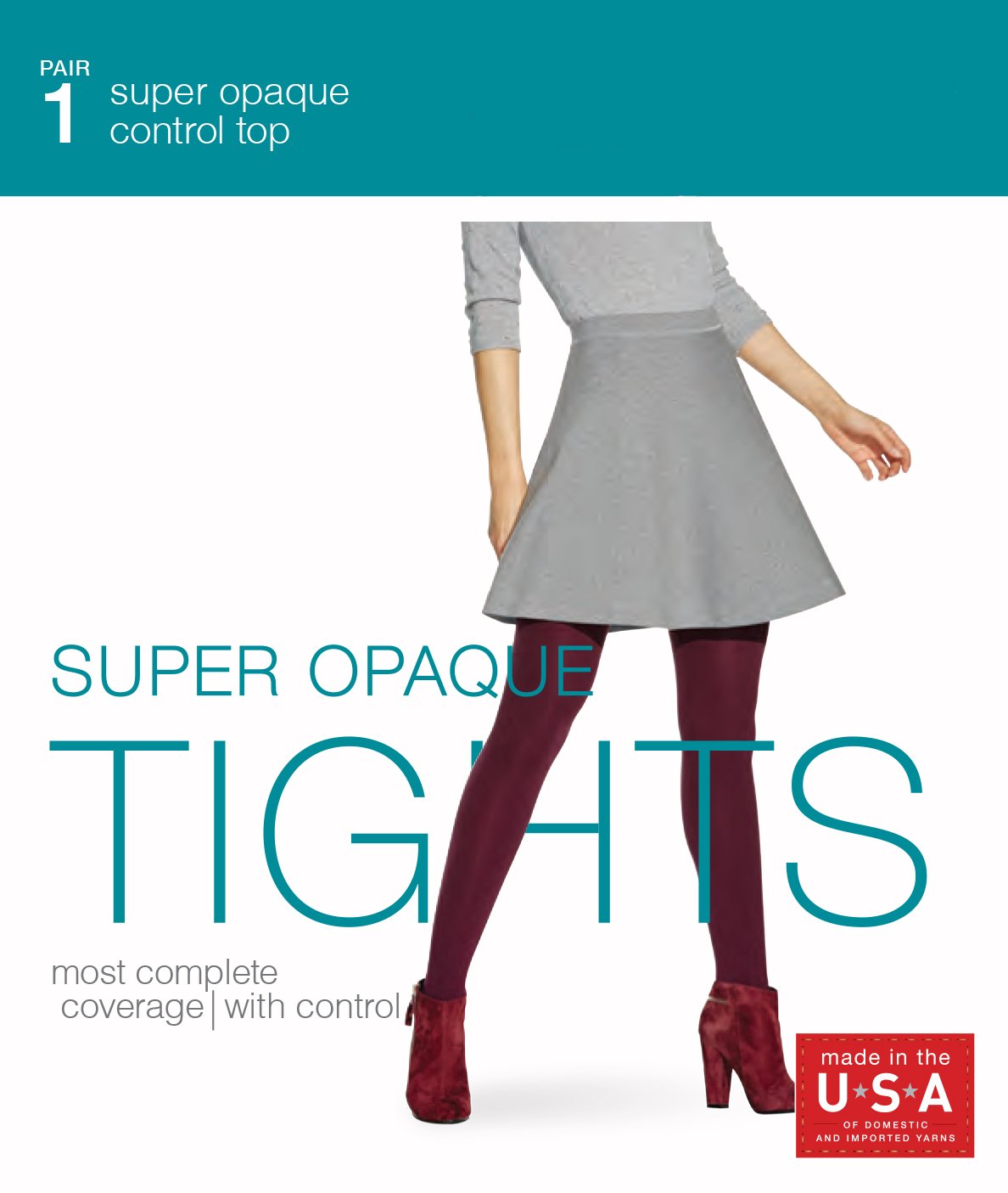 No Nonsense Women's Super Opaque ControlTop Tights Women Product Review