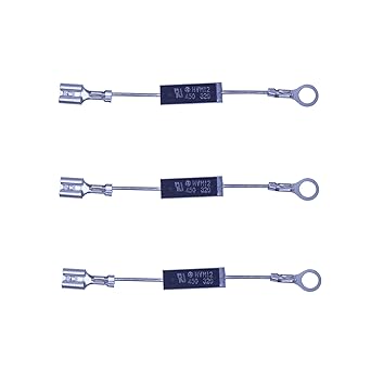 3 piezas HVM12 Horno microondas 350mA 12KV Rectificador de diodo ...
