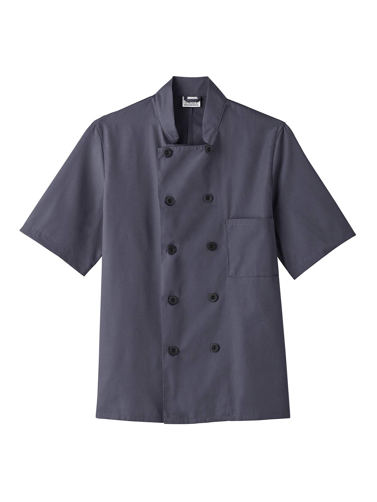Five Star Chef Apparel 18025 Unisex Short Sleeve Chef Coat