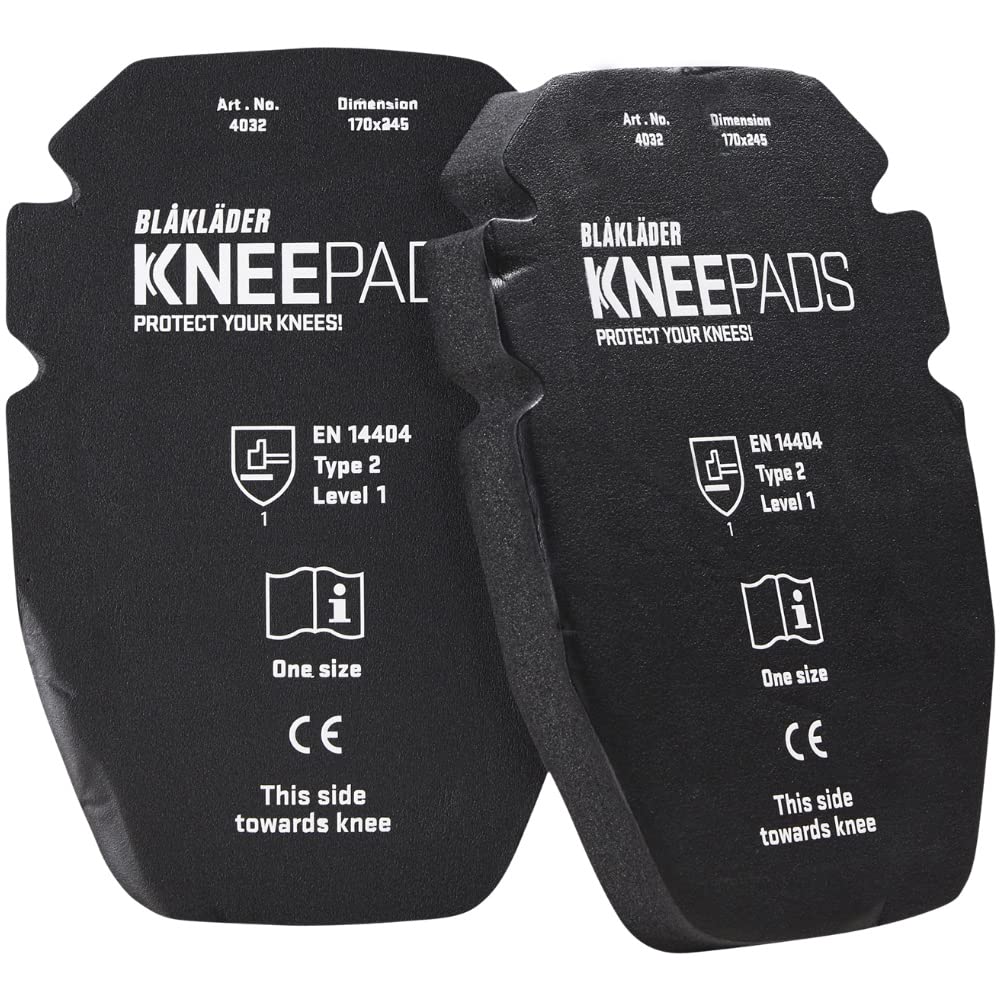 Blaklader 403212079900 Gel Knee Pad, 25 mm, Black, One-Size