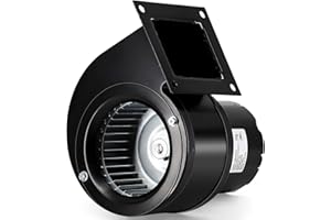 Hiorucet 1TDP1 Centrifugal Blower Fan Motor Replacement for Dayton 1TDP1, 4C004, Fasco B75, Fasco B75F, 7021-3484, 7021-4772, 7021-4797, 7021-5757, 7021-2367, Ball Bearings, 115 Volts, 3000 RPM