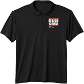 Run CMD System Administrator Programmer Sysadmin Men Women Performance Polo Shirt