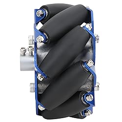 Left Mecanum Wheel, 4in Mecanum Wheel Left Aluminum